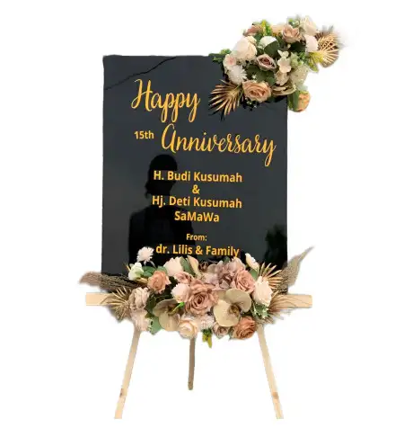 Papan Bunga Akrilik Bono